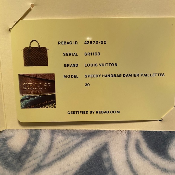 Louis Vuitton Speedy 30 Damier Paillettes Rouge - Picture 11 of 12